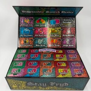 The Fryd Switch 2G Disposable With Gummies is engineered for users who want more from their disposable—dual flavors for dynamic sessions, rechargeable hardware for reliability, and complementary gummies for a complete experience. This comprehensive guide dives deep into every aspect of the Fryd Switch 2G Disposable With Gummies.