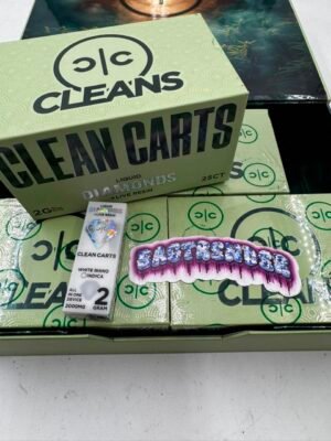 Clean Carts Spring Green 2G Disposable 10 Clean Carts Spring Green 2G Disposable