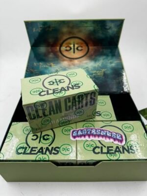 Clean Carts Spring Green 2G Disposable 8 Clean Carts Spring Green 2G Disposable