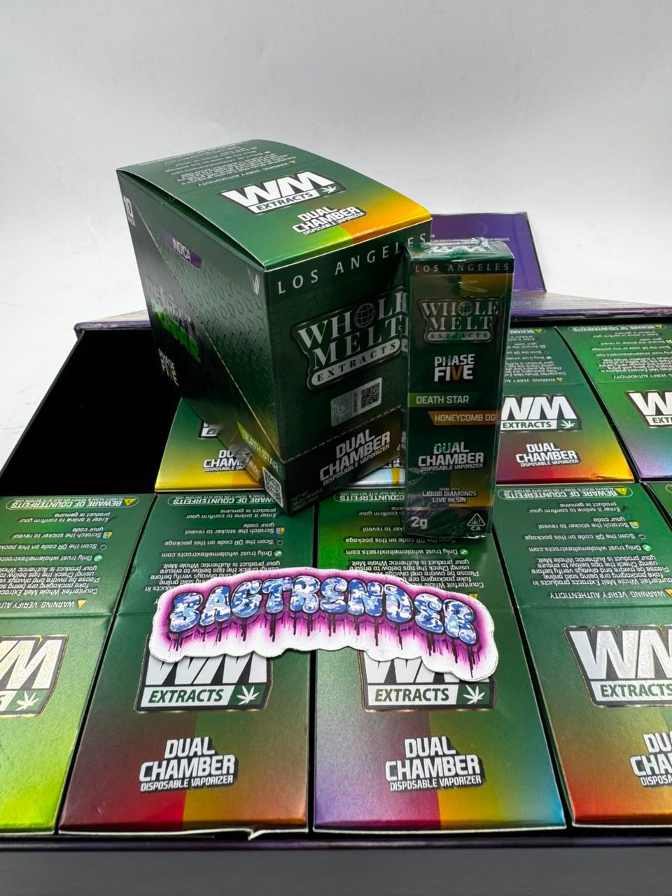 Whole Melt Extracts Phase Five 2G Disposable Dual Chamber Whole Melt Extracts Phase Five 2G Disposable Dual Chamber