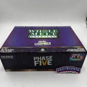 Whole Melt Extracts Phase Five 2G Disposable Dual Chamber 4 Whole Melt Extracts Phase Five 2G Disposable Dual Chamber