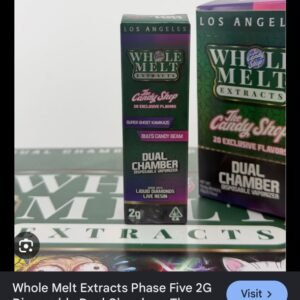 Whole Melt Extracts Phase Five 2G Disposable Dual Chamber